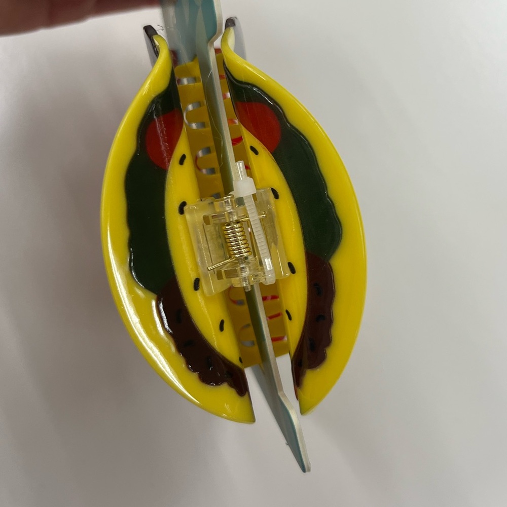 NWT 🌮🌶️ Piper K Hot Sauce and Taco Hair Clips - Picture 10 of 16